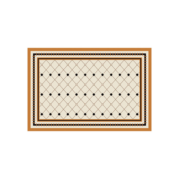 Decorative Honeycomb Bath Mat Kalsten