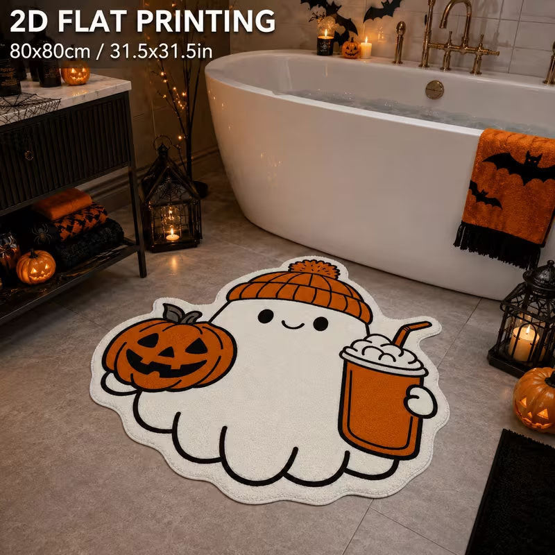 Soft Decorative Bath Mat for Bathroom Floors