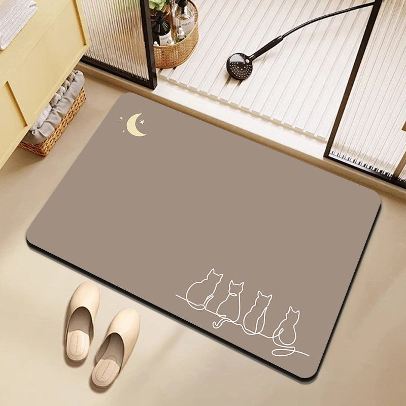 Cartoon Themed Indoor Mat for Home