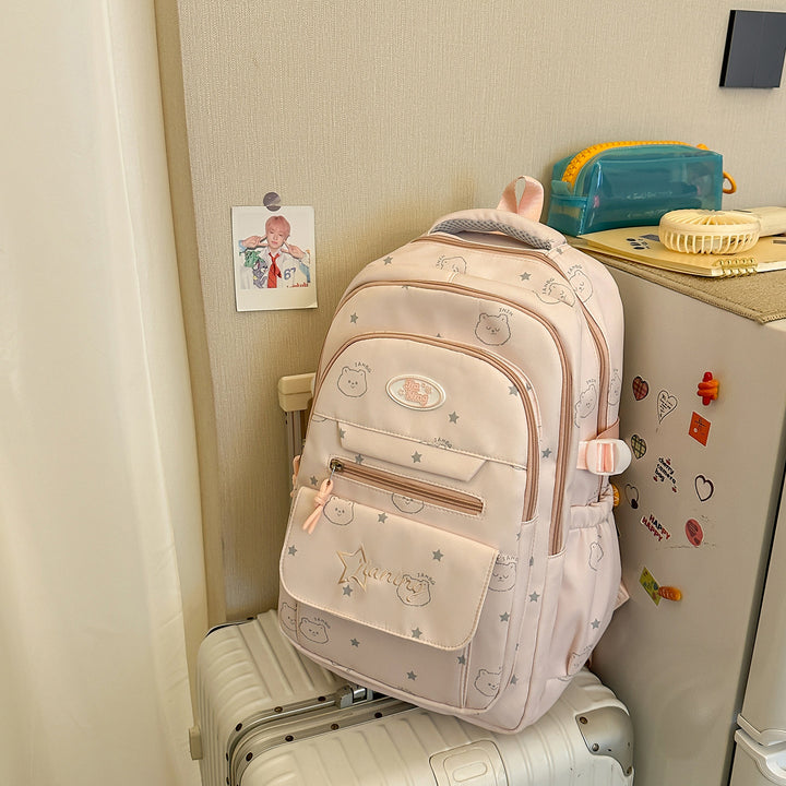 Cute Character-Printed Casual Backpack Kalsten