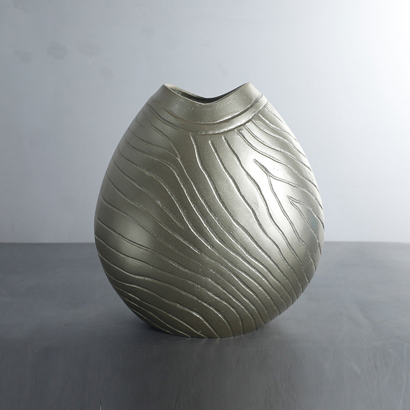 Decorative Contemporary Textured Vase