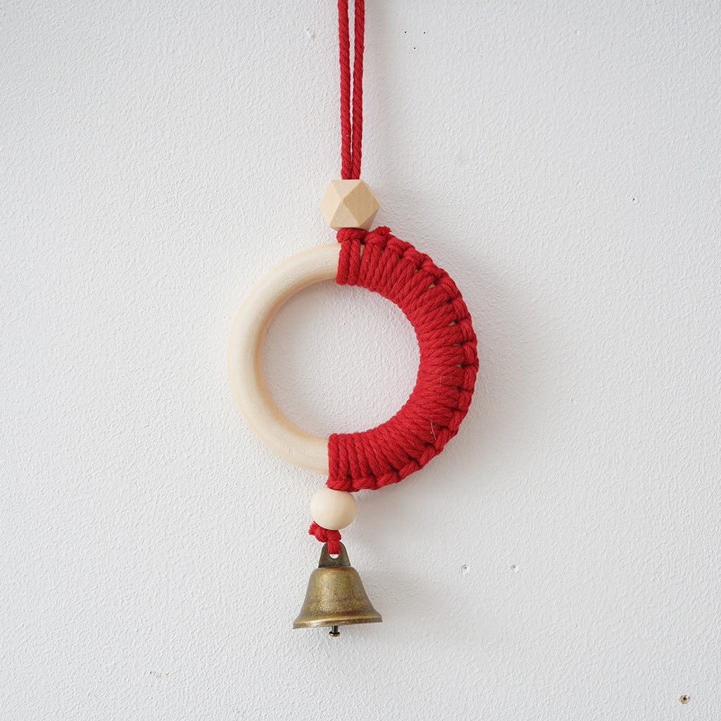 Decorative Macrame Wall Art with Bell Kalsten