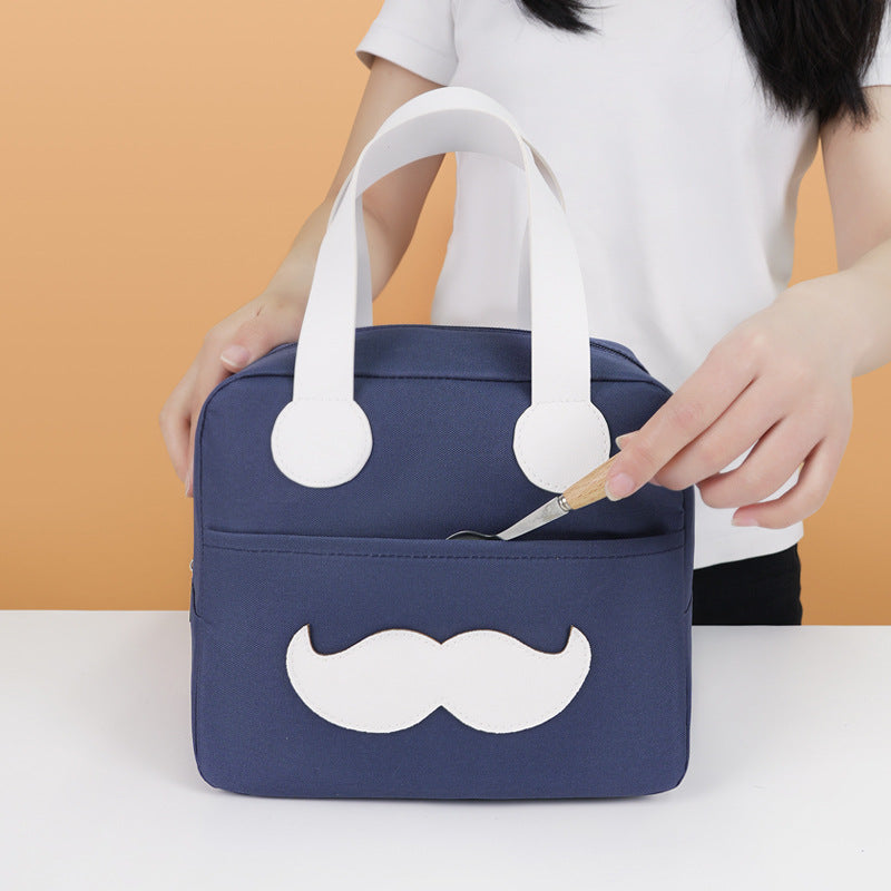 Cute Cartoon-Themed Insulated Lunch Bag