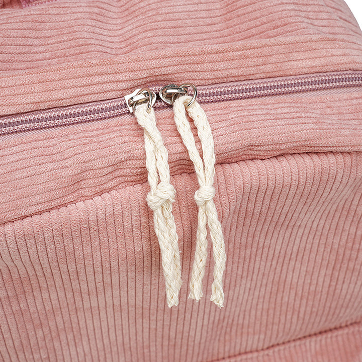 Cord Backpack with Functional Pockets Kalsten