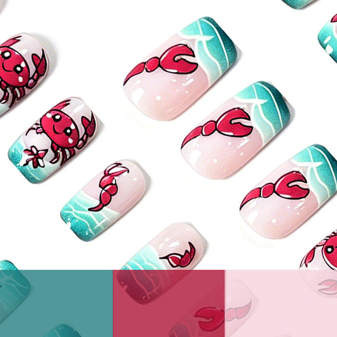 Coastal Themed Nail Art Enhancements Kalsten