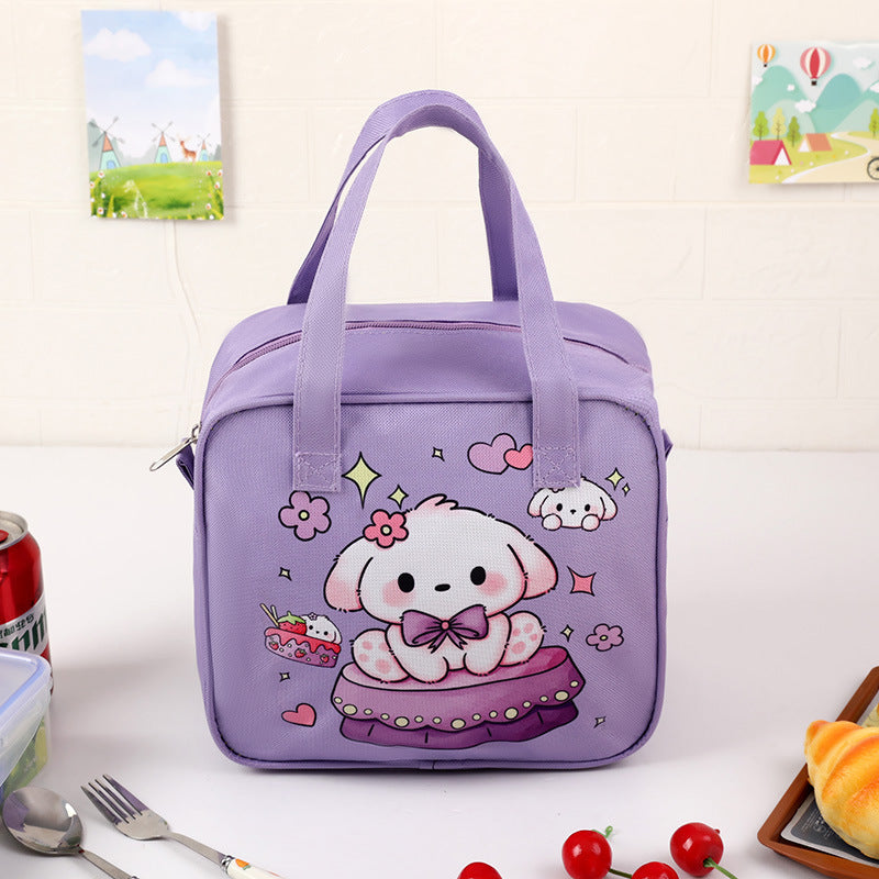 Children's Insulated Bear-Themed Lunch Bag Kalsten