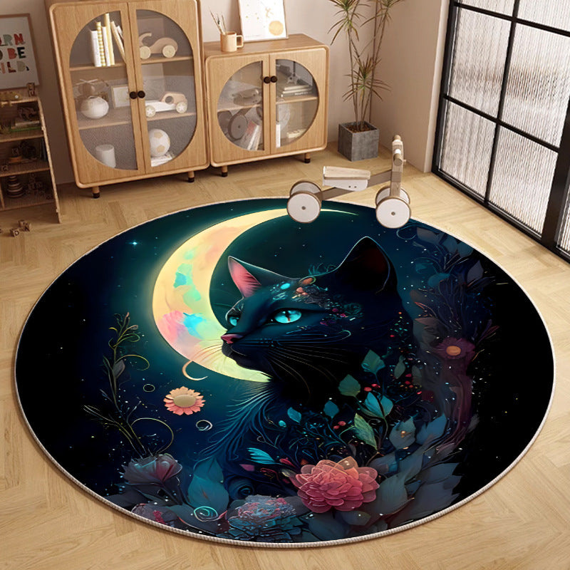Artistic Round Area Rug Kalsten