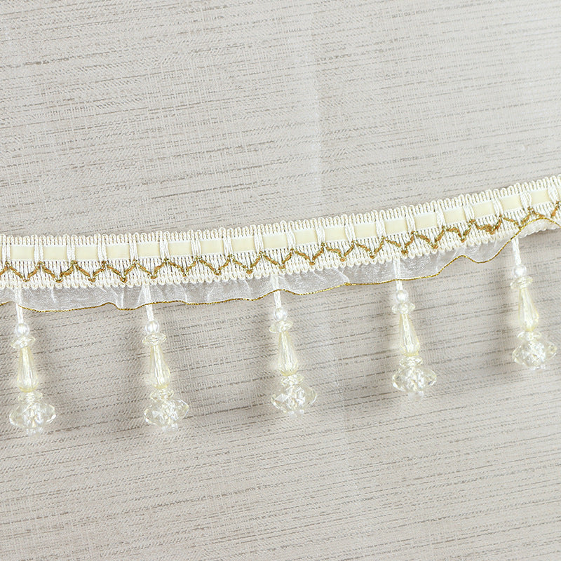 Decorative lace trim with pearls Kalsten