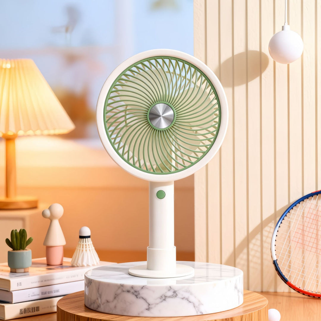 Portable table fan with multiple speed settings and USB connection Kalsten