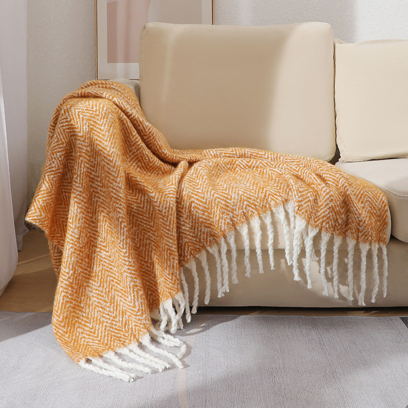 Home Decorative Throw Blanket Kalsten
