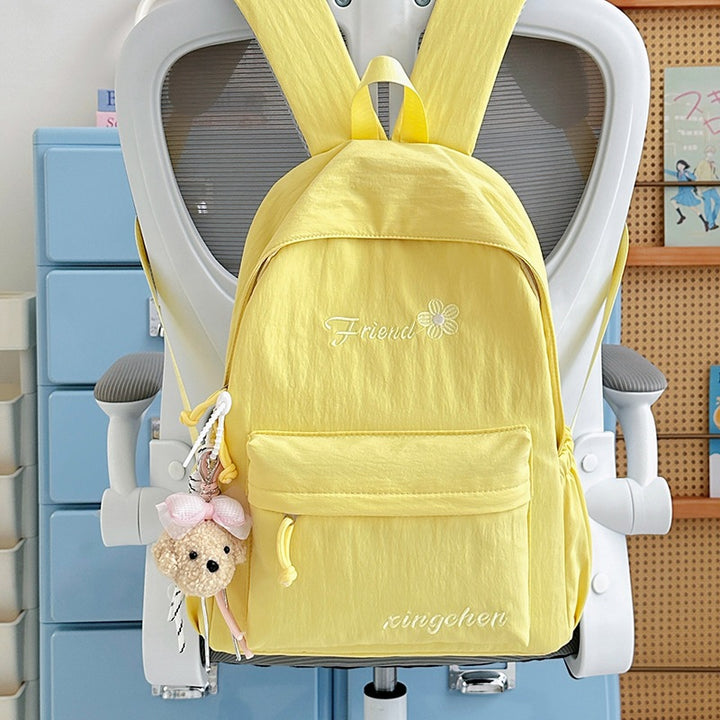 Cute Cartoon-Themed Embroidered Backpack Kalsten