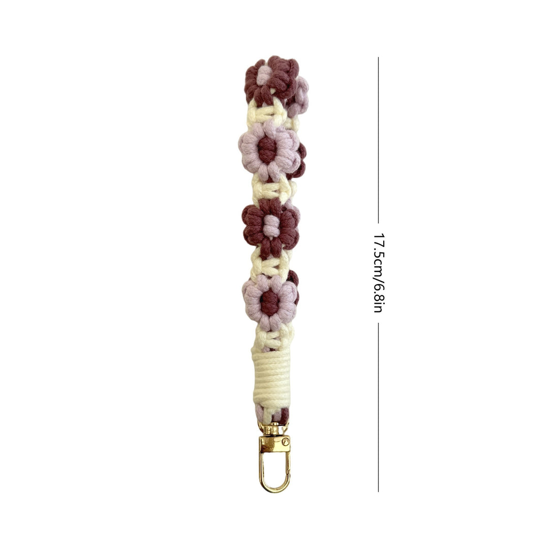 Floral Macrame Keychain Holder Kalsten 1788942629