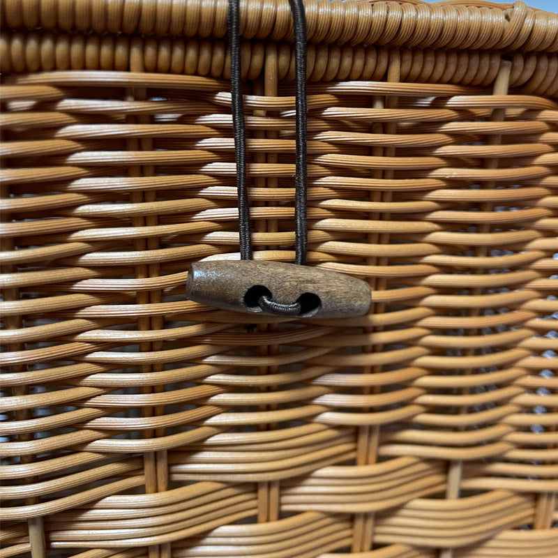 Handcrafted Wicker Storage Basket Kalsten