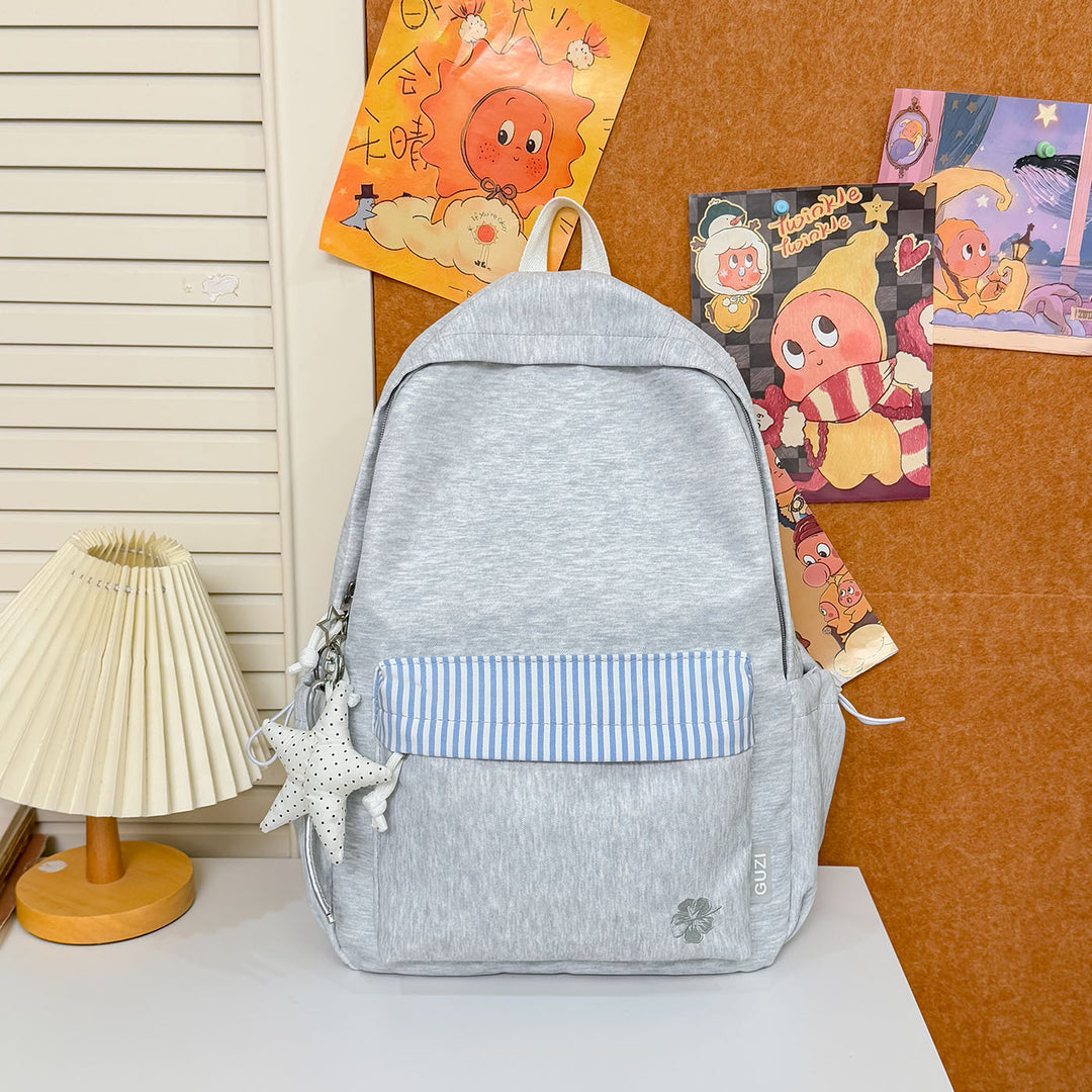 Playful Embroidered Backpack Kalsten