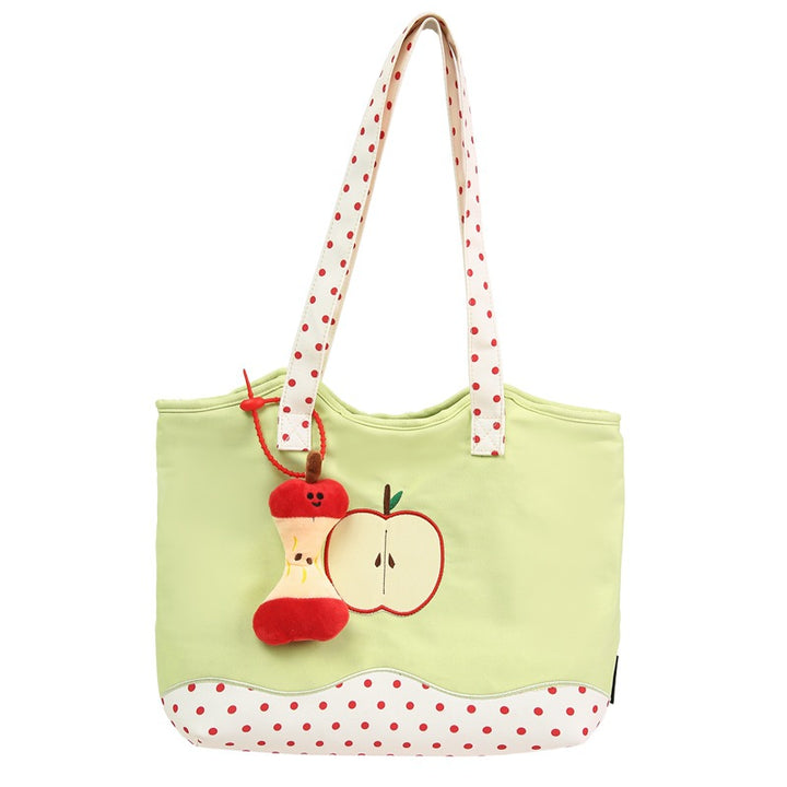 Playful Fruit-Themed Tote Bag