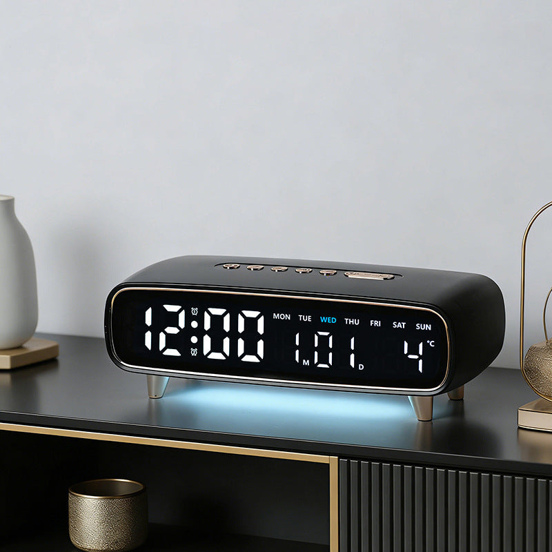 Digital radio alarm clock with temperature and date display Kalsten