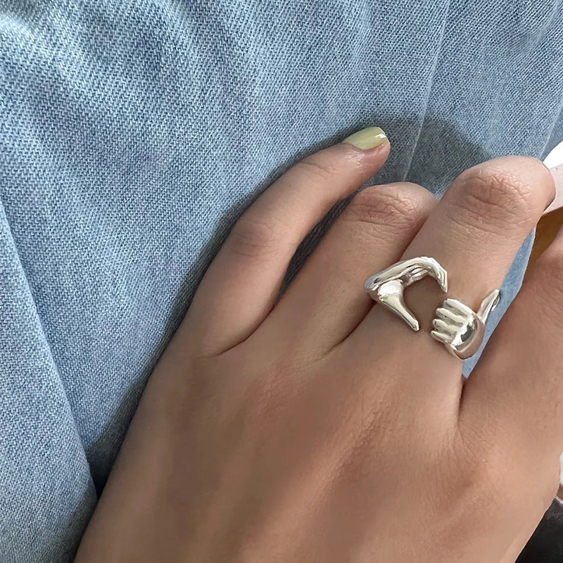 Artistic Hand Gesture Ring Kalsten