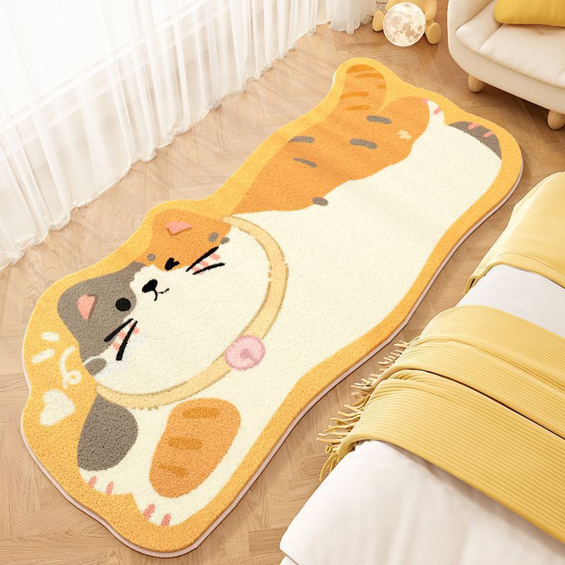 Playful Cat-Themed Area Rug