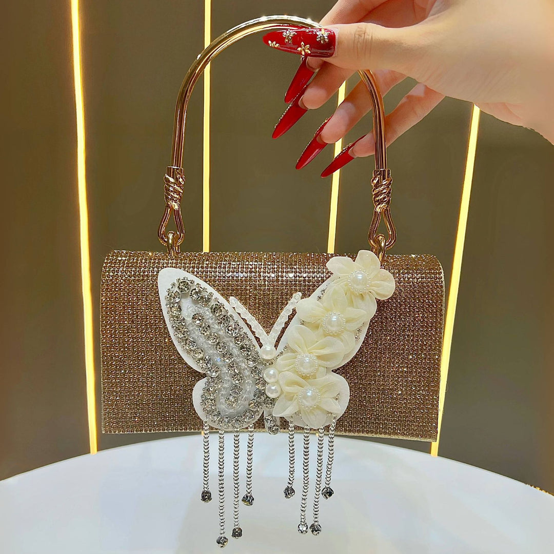 Decorative Butterfly Clutch