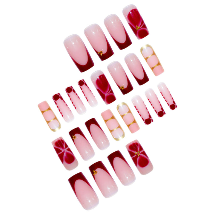 Elegant Decorative Gel Nail Enhancements Kalsten