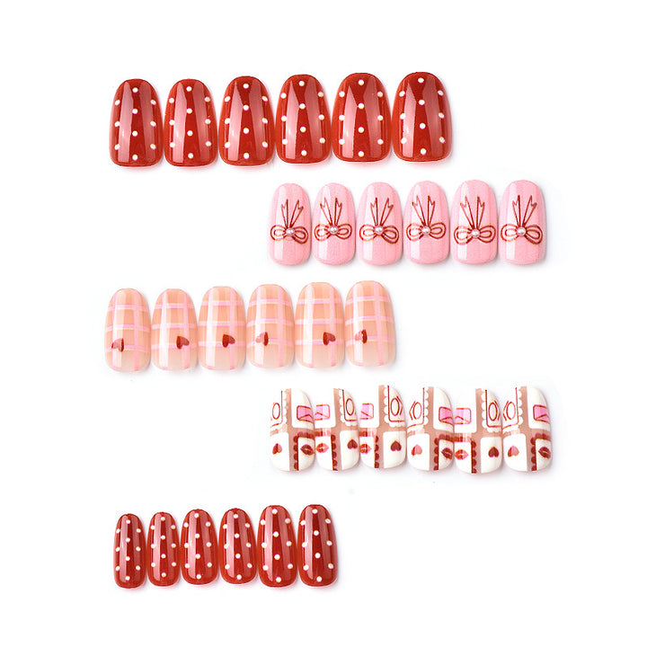 Artistic Festive Press-On Nail Set