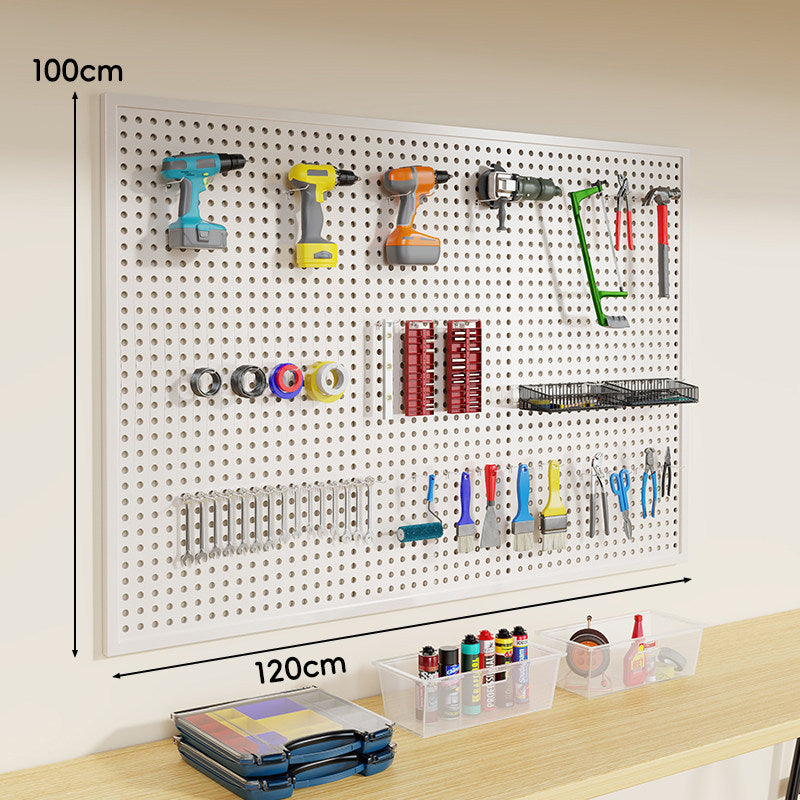 Pegboard Double-Prong Metal Hooks Compact Heavy-Duty Display Hangers