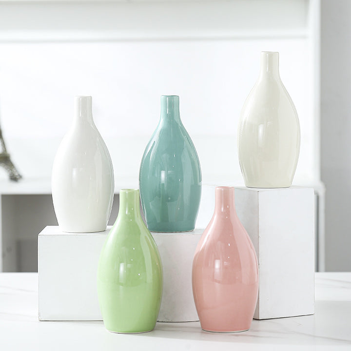 Elegant Decorative Ceramic Vessel Kalsten