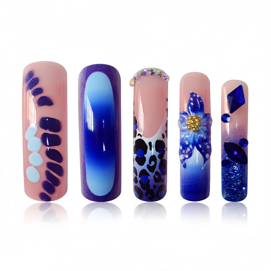 Decorative Press-On Nail Art Extensions Kalsten