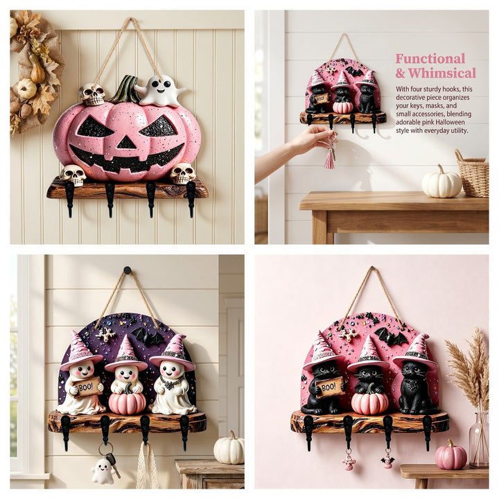 Halloween decorative figure with witch motifs Kalsten
