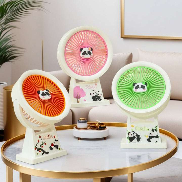 Ladies Portable Mini Fan with Cute Panda Design Kalsten