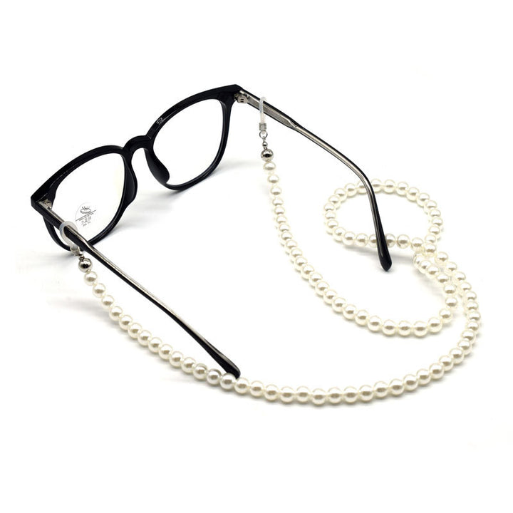 Elegant Pearl Beaded Eyewear Chain Kalsten