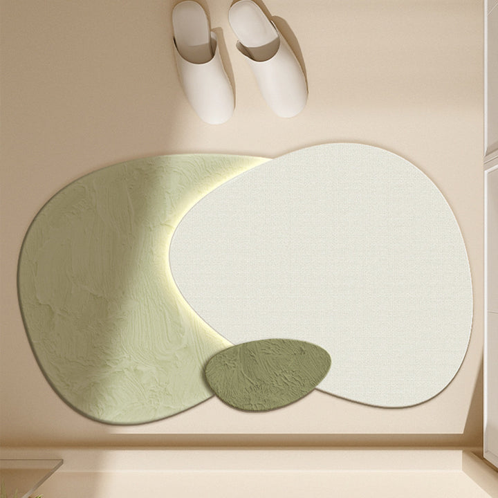 Stylish Geometric Pattern Bath Mat Kalsten