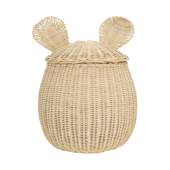 Playful storage basket with animal ears Kalsten