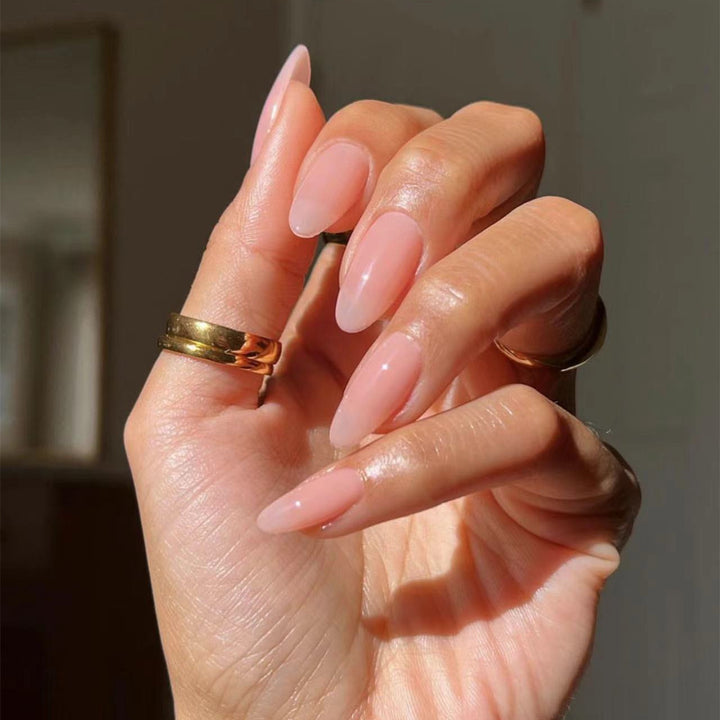 Premium Press-On Nail Set with Elegant Almond Shape