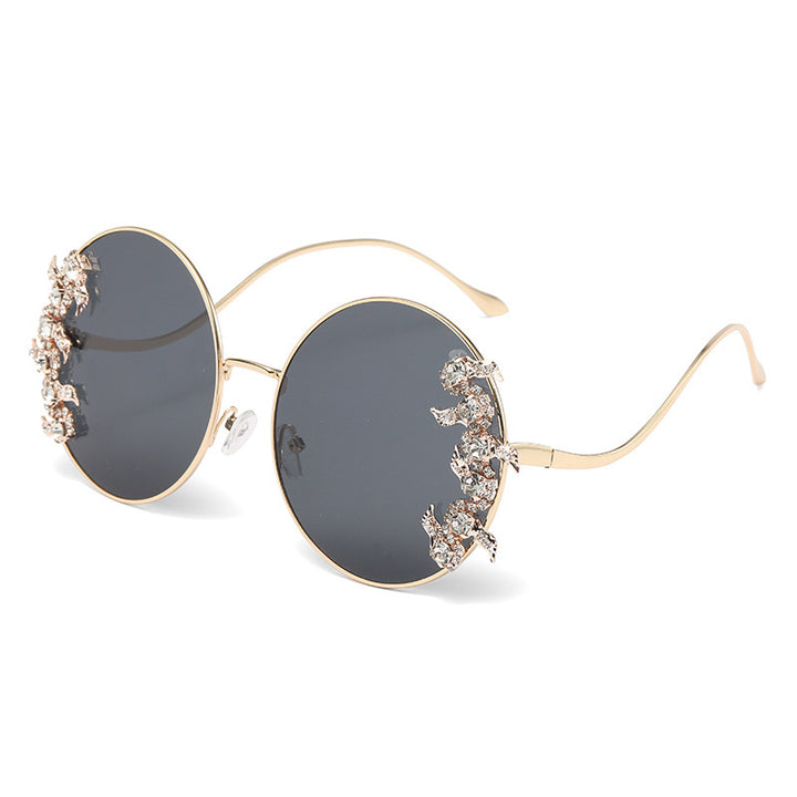 Ladies Glamorous Sunglasses with Sparkling Rhinestone Details Kalsten