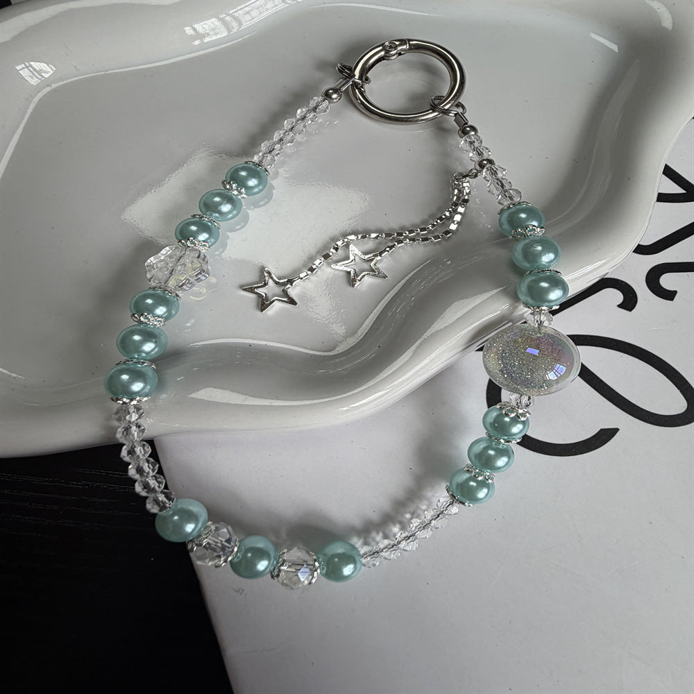 Elegant Beaded Charm Eyewear Strap Kalsten