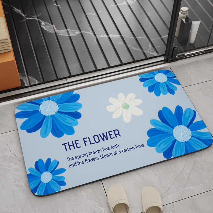 Inspirational Quote Bath Mat Kalsten