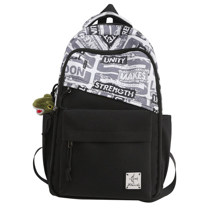 Trendy Graphic Print Backpack Kalsten