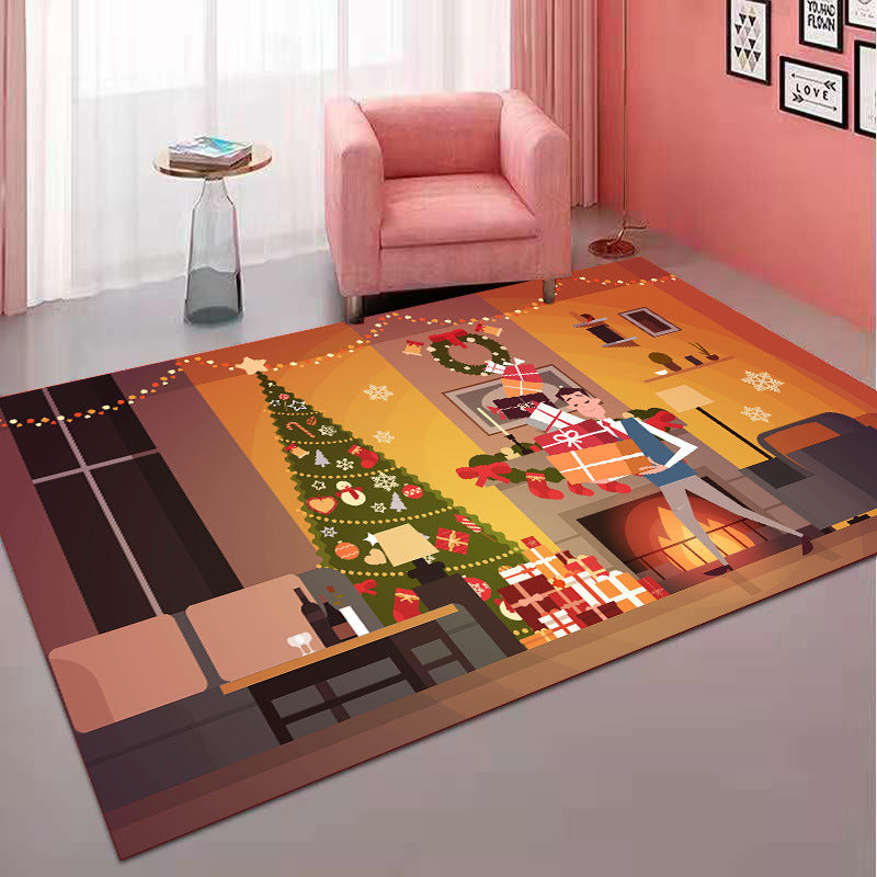 Festive Themed Area Rug Kalsten