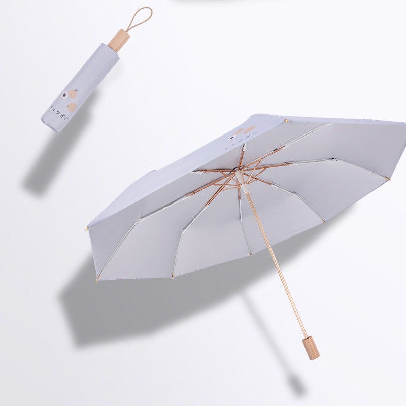 Women's Foldable Travel Umbrella with UV Protection Kalsten