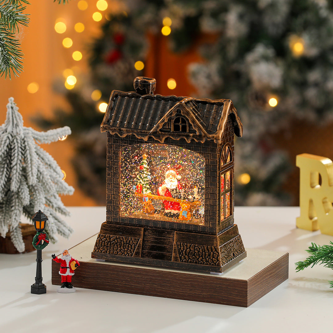 Christmas Village Snow Globe Figurine Kalsten