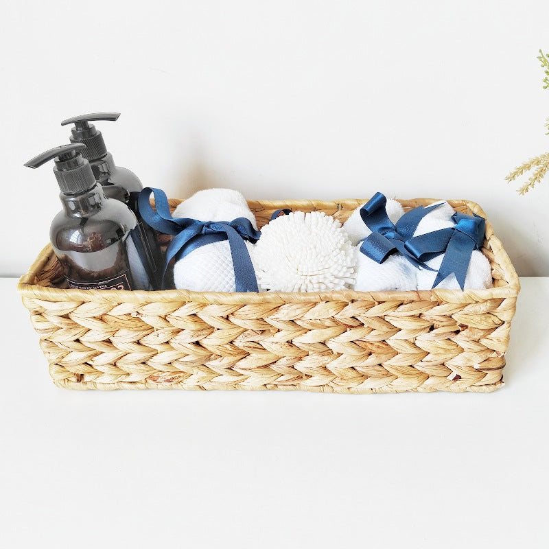 Handwoven Natural Fiber Storage Tray Kalsten