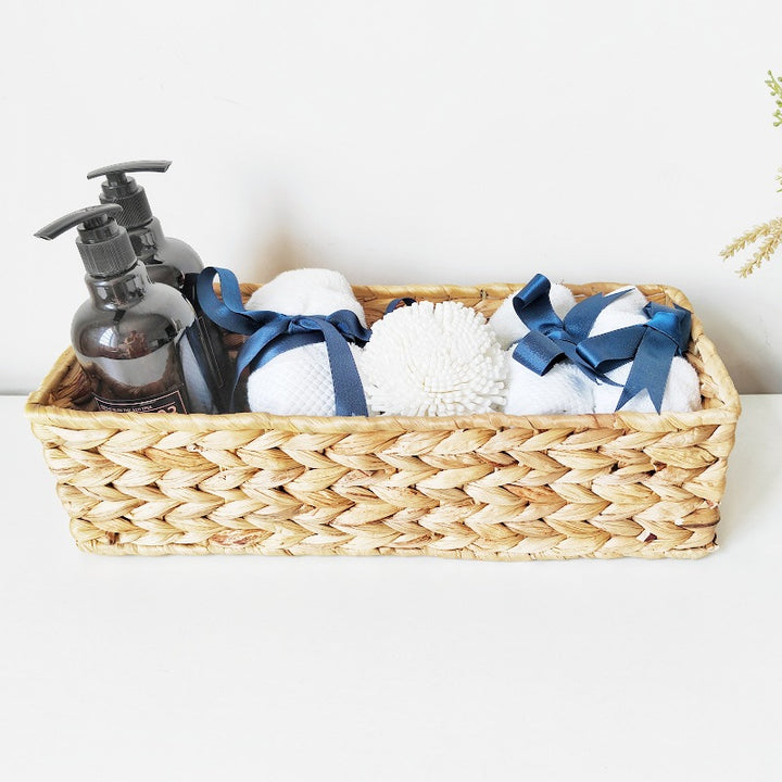 Handwoven Natural Fiber Storage Tray Kalsten