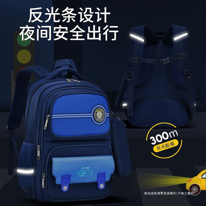 School backpack with ergonomic design and multiple compartments Kalsten