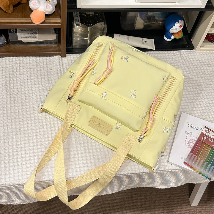 Embroidered Multi-Functional Backpack Kalsten