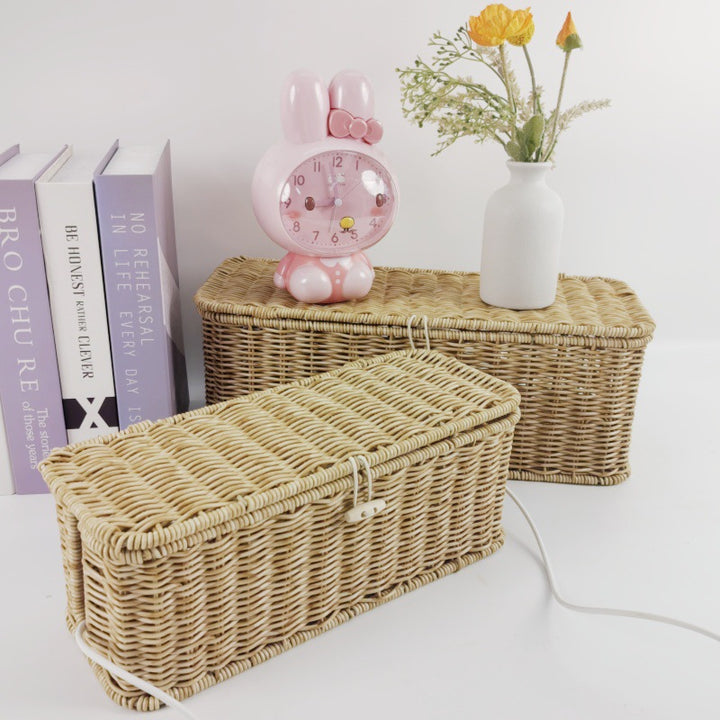 Handcrafted Wicker Storage Bins Kalsten