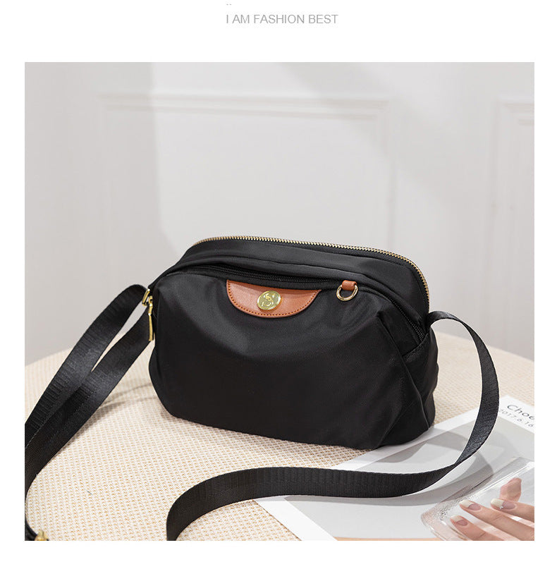 Compact Multi-Pocket Crossbody Bag