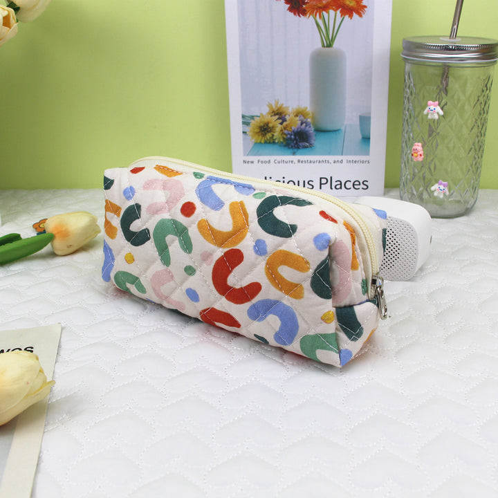 Quilted Zip Pencil Case Kalsten