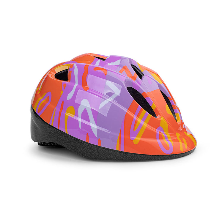 Children's bicycle helmet with dinosaur motif Kalsten
