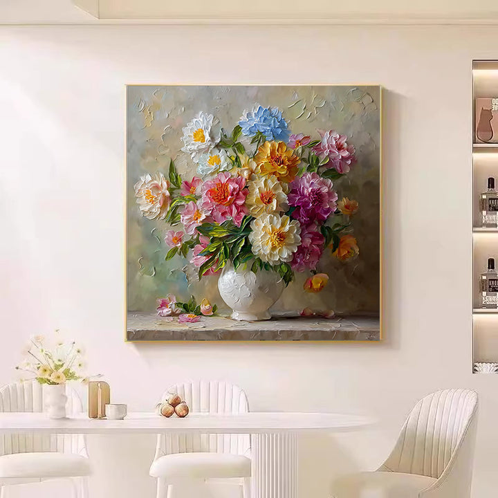 Floral Oil Painting Wall Art